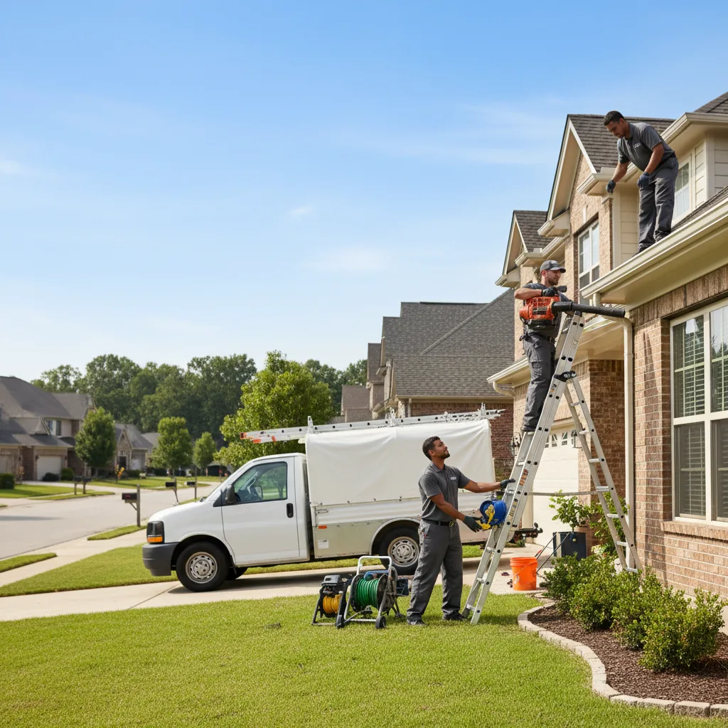 Home Gutter Service in Holdenville, OK near me